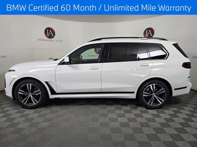 2025 BMW X7 xDrive40i
