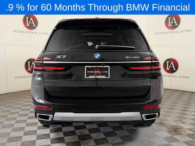 2026 BMW X7 xDrive40i