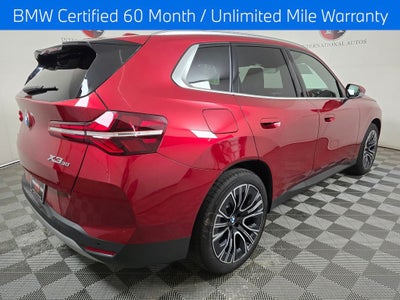 2025 BMW X3 30 xDrive