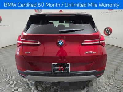 2025 BMW X3 30 xDrive
