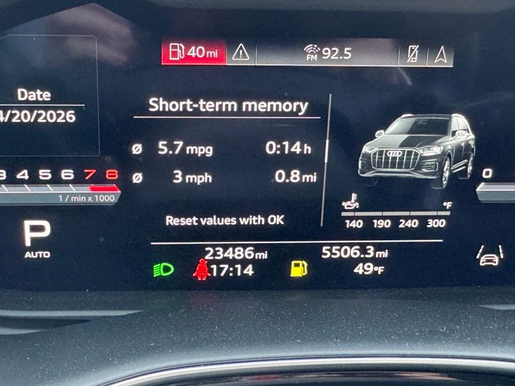 2023 Audi Q7 45 Premium Plus quattro