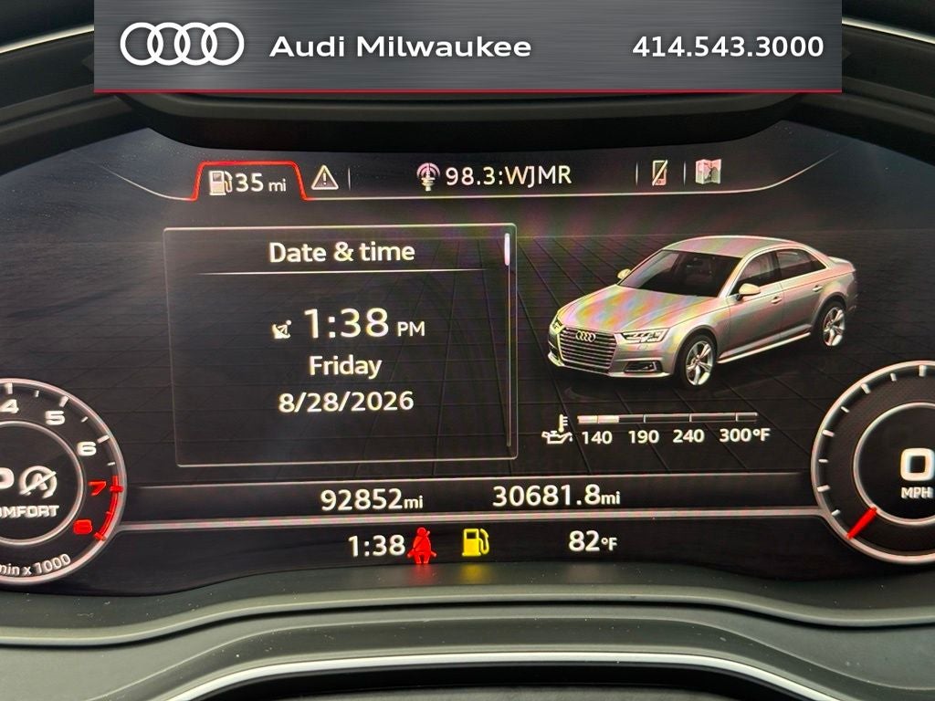 2018 Audi A4 2.0T Premium Plus quattro