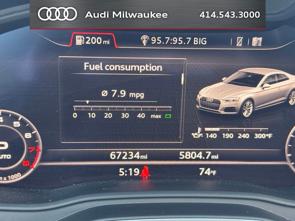 2018 Audi A5 2.0T Premium Plus quattro