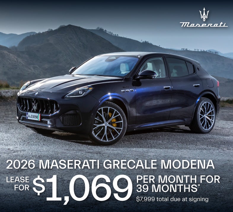 2026 Grecale Lease